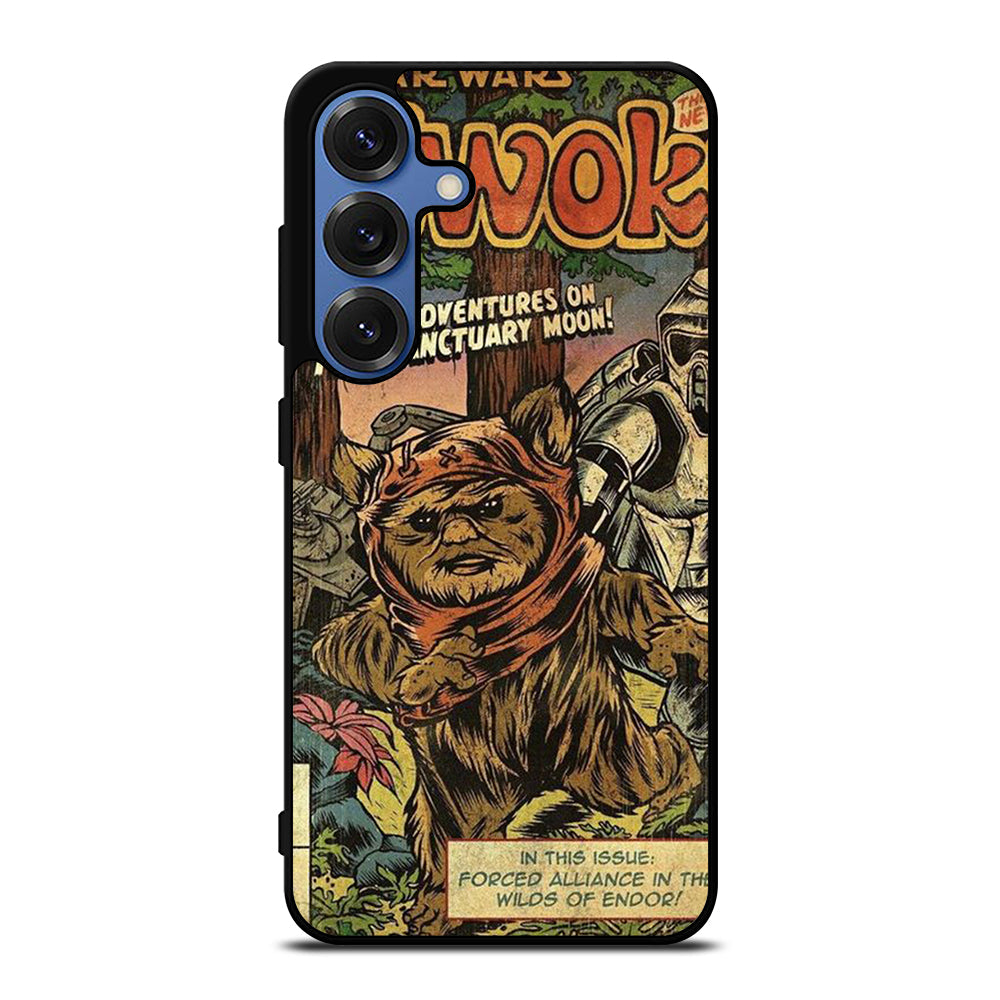 EWOK STAR WARS POSTER Samsung Galaxy S25 Case Cover