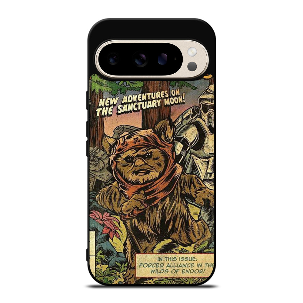 EWOK STAR WARS POSTER Google Pixel 9 Pro Case Cover