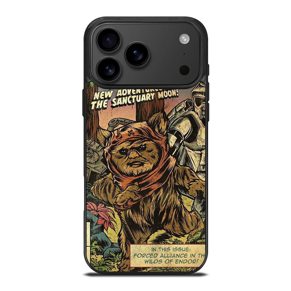 EWOK STAR WARS POSTER iPhone 17 Pro Max Case Cover
