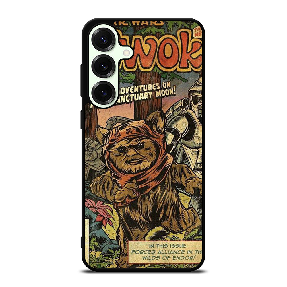 EWOK STAR WARS POSTER Samsung Galaxy S25 Plus Case Cover