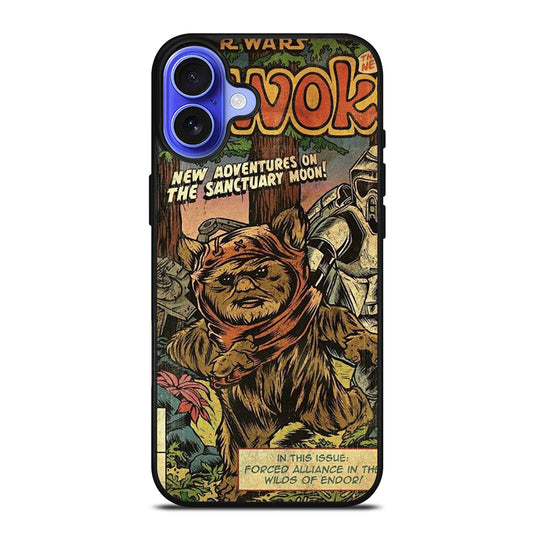 EWOK STAR WARS POSTER iPhone 16 Case Cover