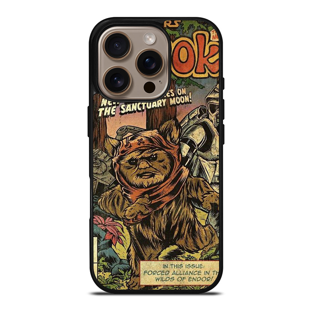 EWOK STAR WARS POSTER iPhone 16 Pro Case Cover