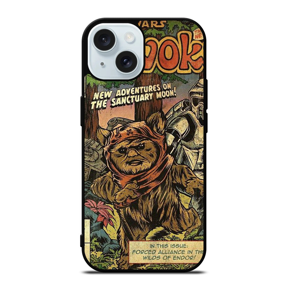 EWOK STAR WARS POSTER iPhone 15 Case Cover