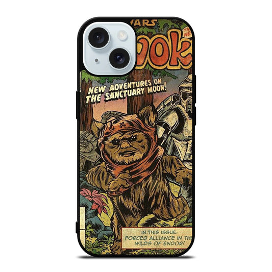 EWOK STAR WARS POSTER iPhone 15 Case Cover