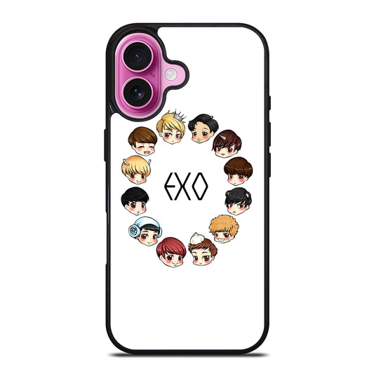 EXO CHIBI iPhone 16 Plus Case Cover