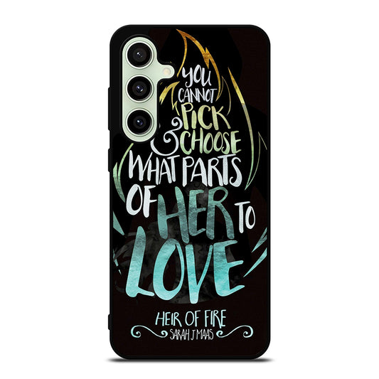 FANDOM LIFE QUOTE 3 Samsung Galaxy S24 FE Case Cover