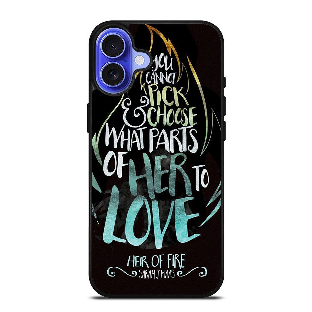 FANDOM LIFE QUOTE 3 iPhone 16 Case Cover