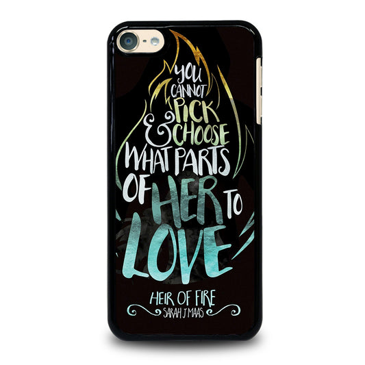 FANDOM LIFE QUOTE 3 iPod Touch 6 Case Cover