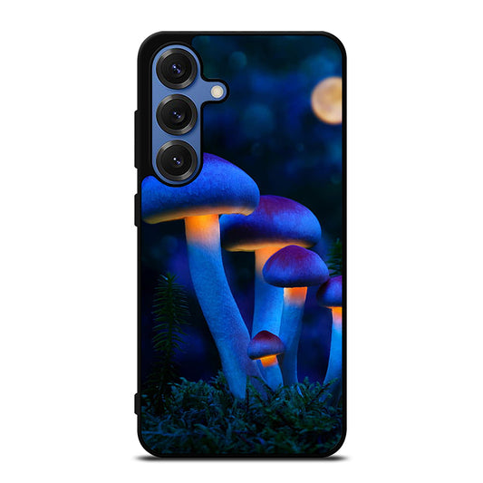 FANTASIA BLUE MUSHROOM 3 Samsung Galaxy S25 Case Cover