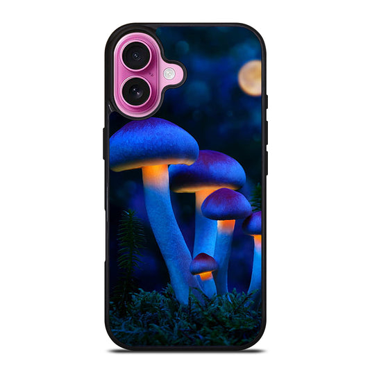 FANTASIA BLUE MUSHROOM 3 iPhone 16 Plus Case Cover