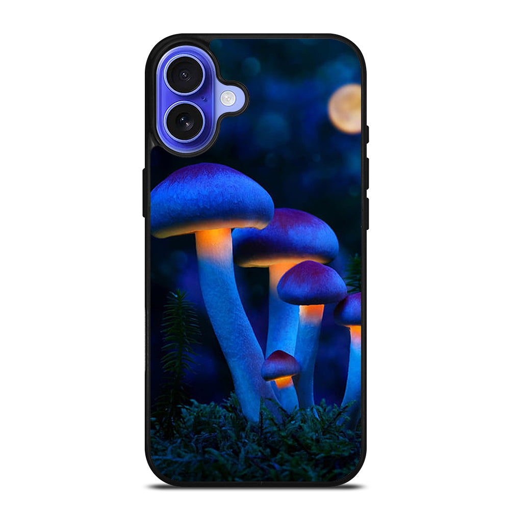 FANTASIA BLUE MUSHROOM 3 iPhone 16 Case Cover
