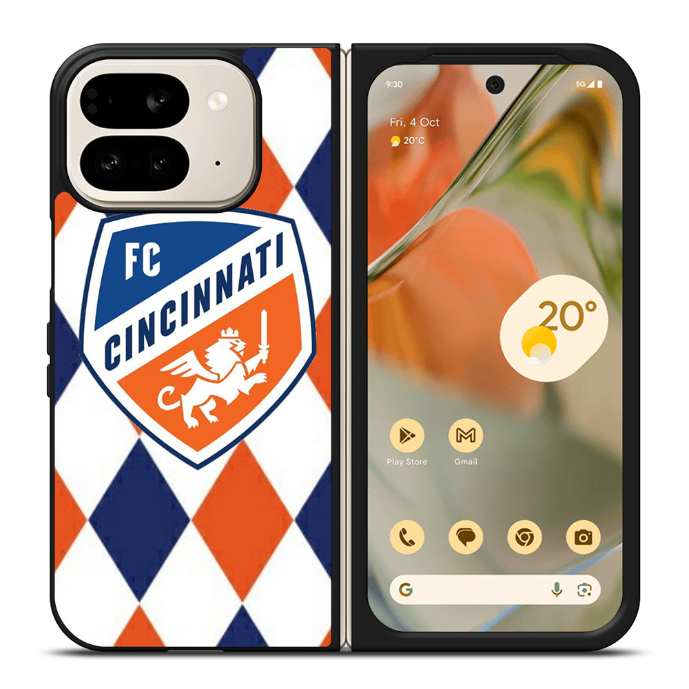 FC CINCINNATI LOGO Google Pixel 9 Pro Fold Case Cover