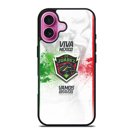 FC JUAREZ LOGO iPhone 16 Plus Case Cover