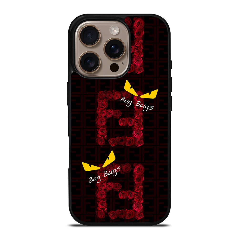 FENDI ROMA BAG BUGS iPhone 16 Pro Case Cover