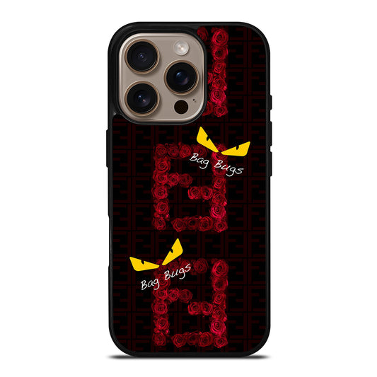 FENDI ROMA BAG BUGS iPhone 16 Pro Case Cover