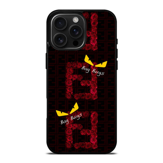 FENDI ROMA BAG BUGS iPhone 16 Pro Max Case Cover