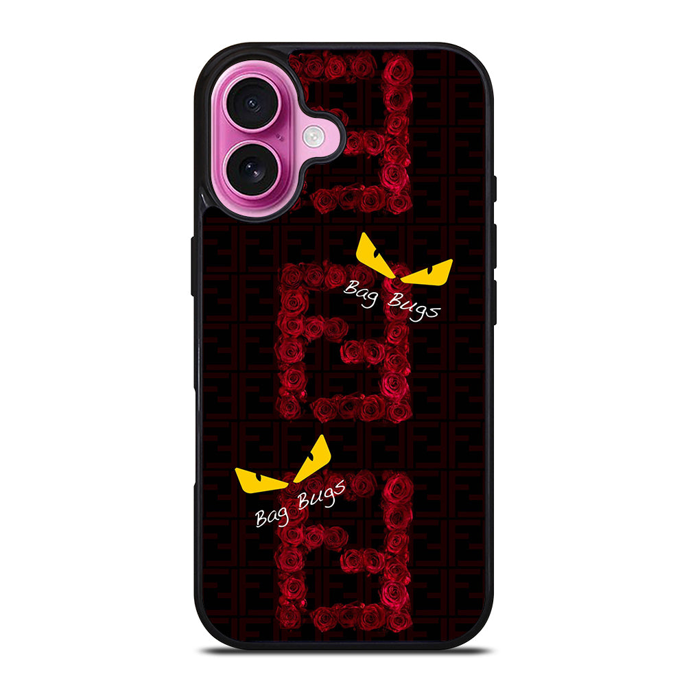 FENDI ROMA BAG BUGS iPhone 16 Plus Case Cover