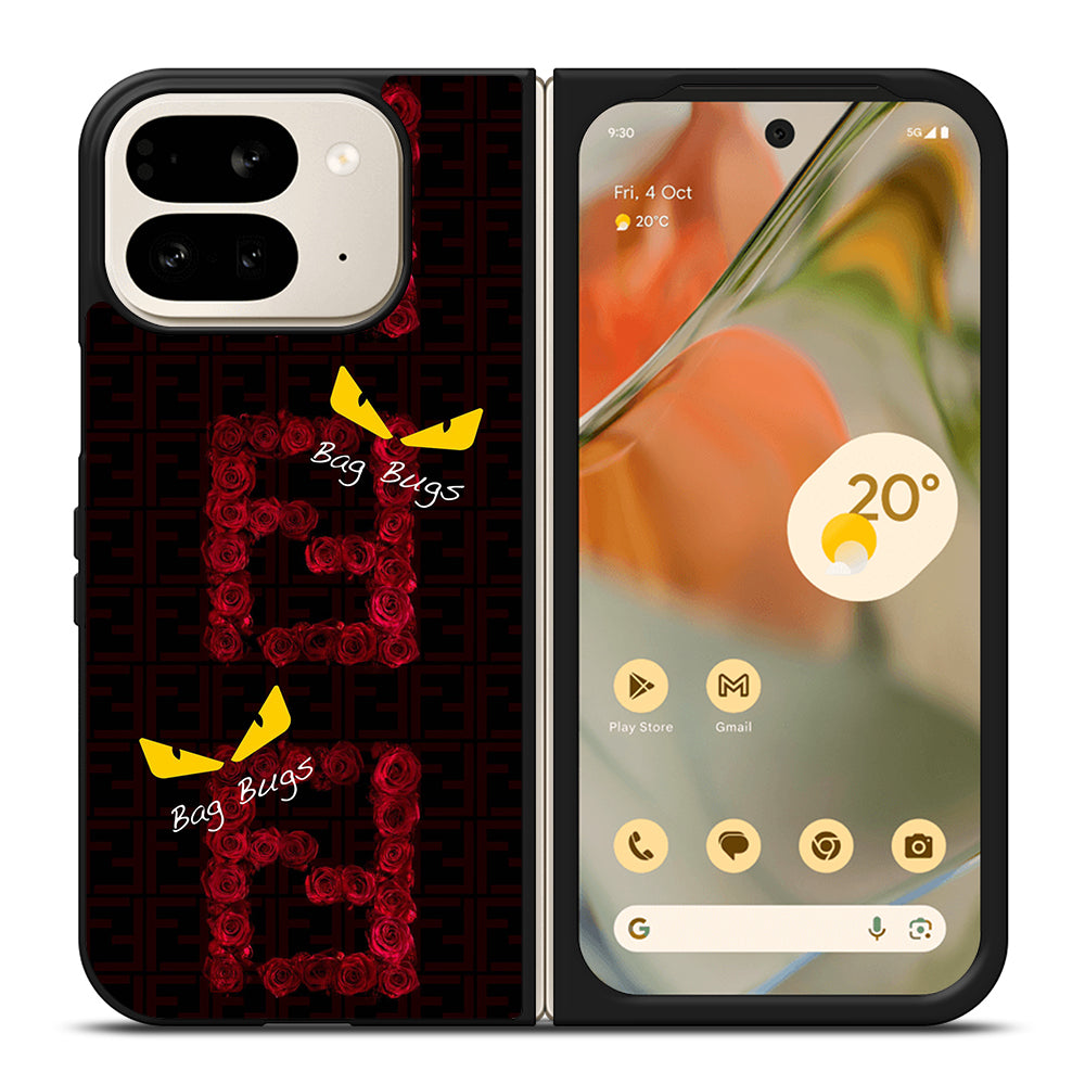 FENDI ROMA BAG BUGS Google Pixel 9 Pro Fold Case Cover