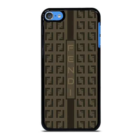 FENDI ROMA BROWN PATTERN 2 iPod Touch 7 Case Cover