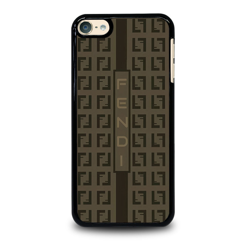 FENDI ROMA BROWN PATTERN 2 iPod Touch 6 Case Cover