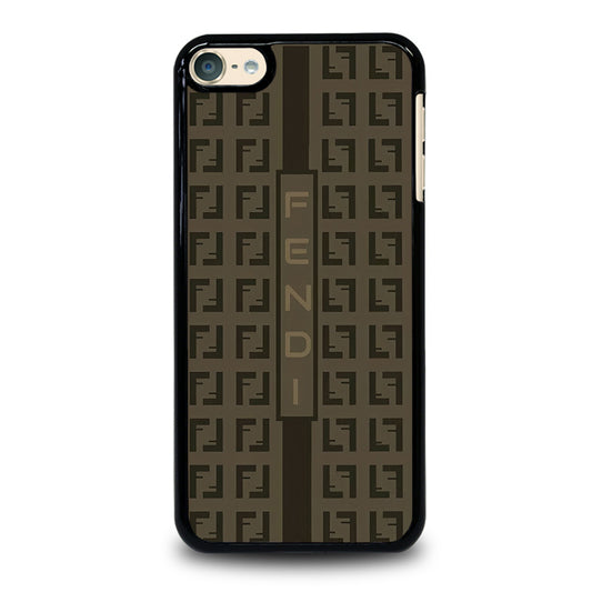 FENDI ROMA BROWN PATTERN 2 iPod Touch 6 Case Cover