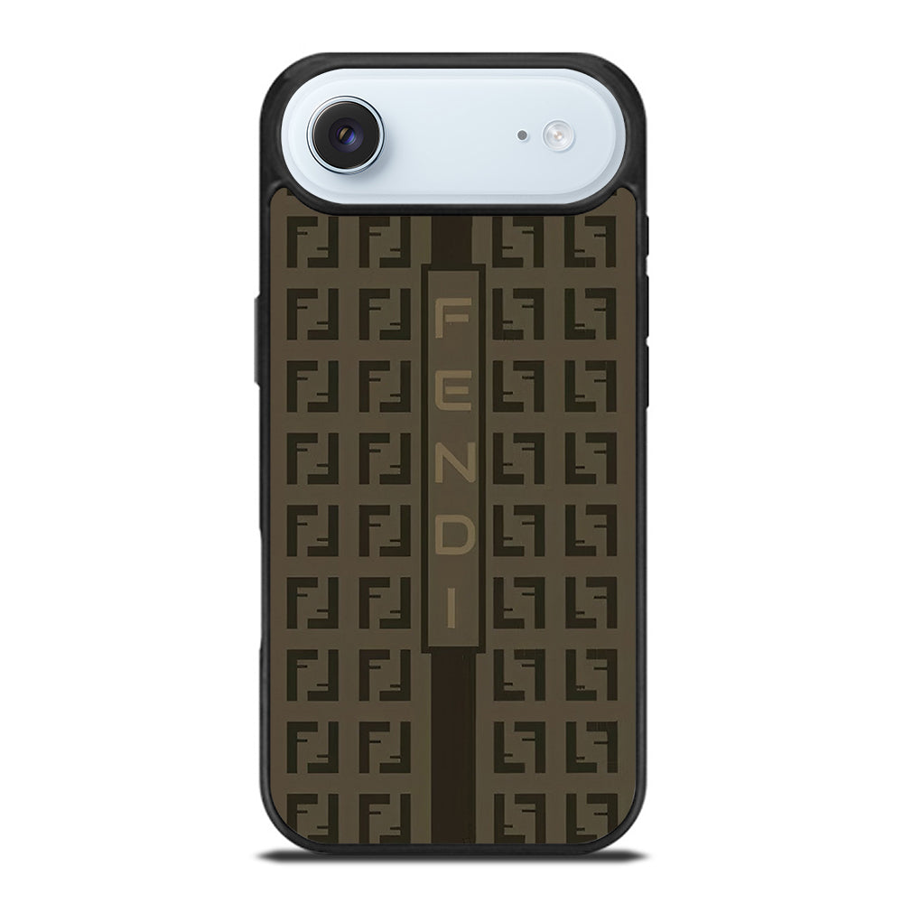 FENDI ROMA BROWN PATTERN 2 iPhone Air Case Cover