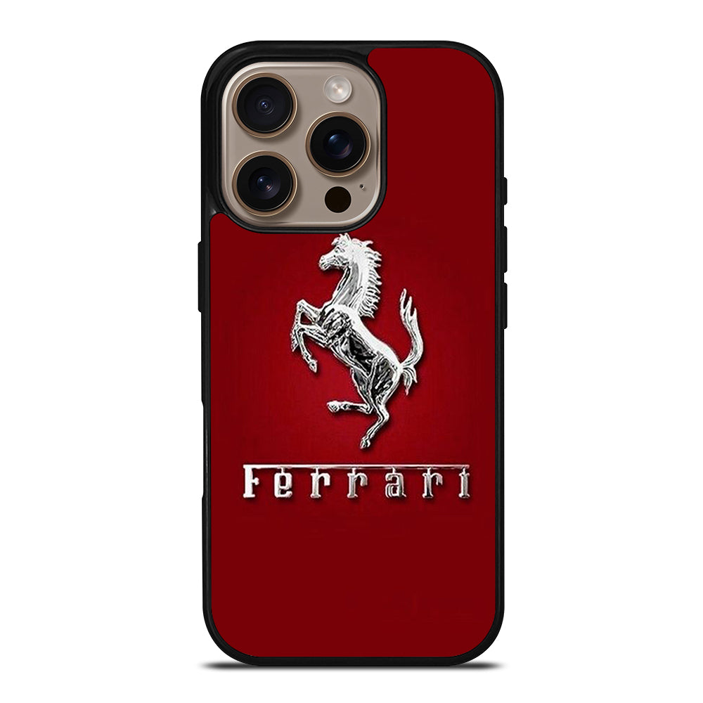FERRARI EMBLEM 2 iPhone 16 Pro Case Cover