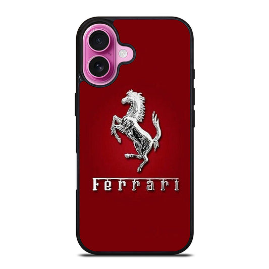 FERRARI EMBLEM 2 iPhone 16 Plus Case Cover