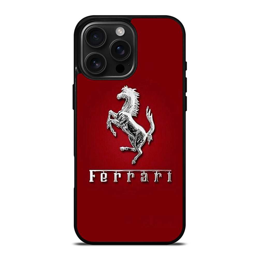 FERRARI EMBLEM 2 iPhone 16 Pro Max Case Cover