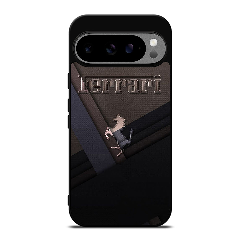 FERRARI METAL ICON Google Pixel 9 Pro XL Case Cover