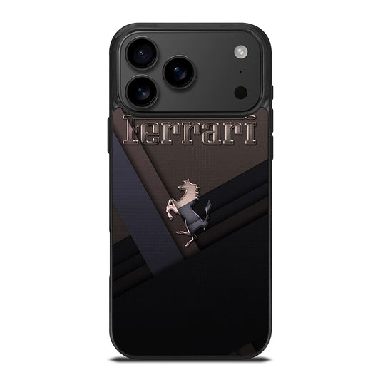 FERRARI METAL ICON iPhone 17 Pro Max Case Cover