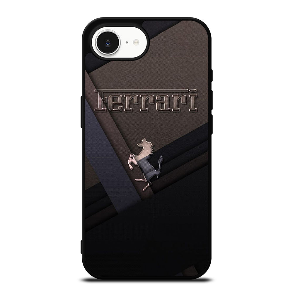 FERRARI METAL ICON iPhone 16e Case Cover