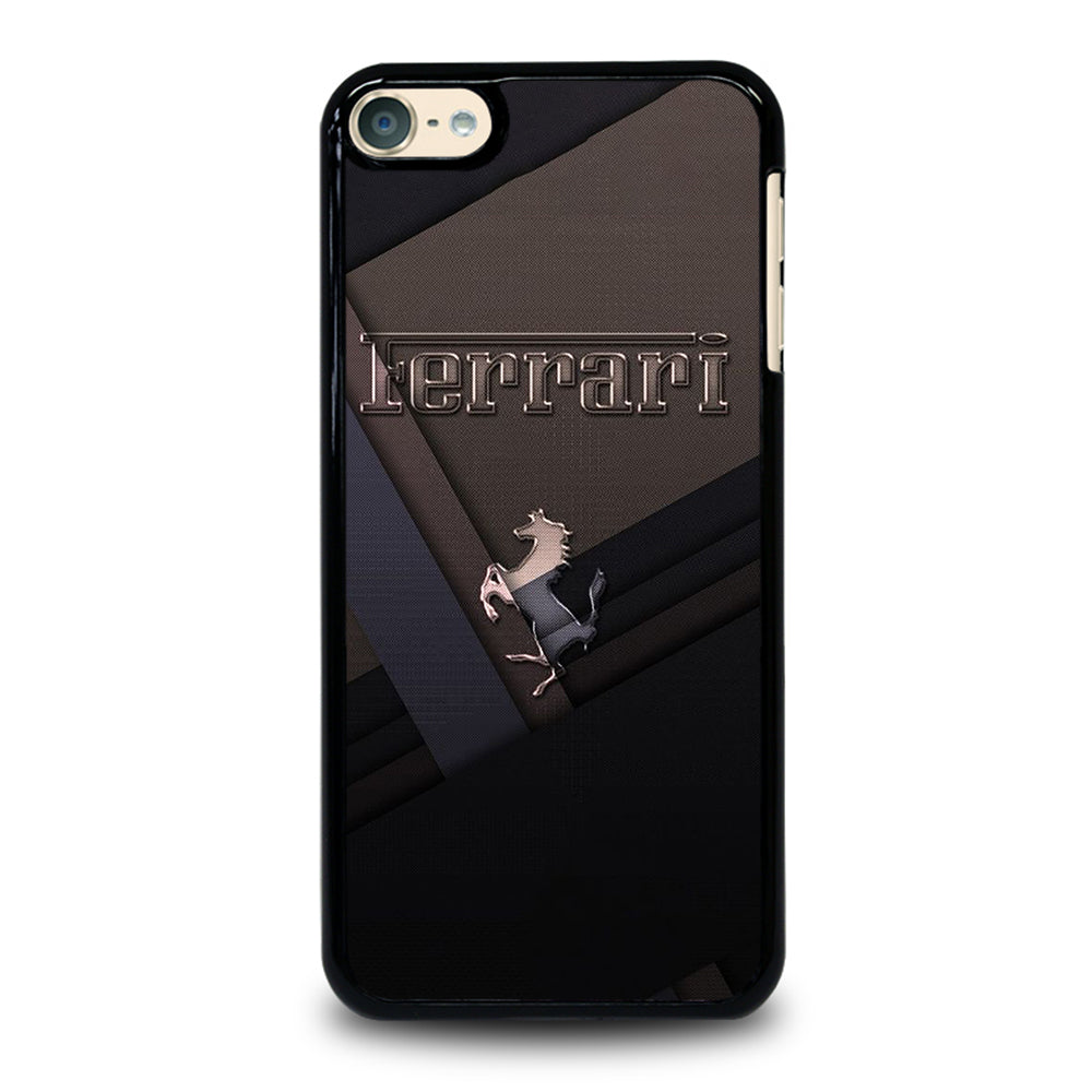 FERRARI METAL ICON iPod Touch 6 Case Cover