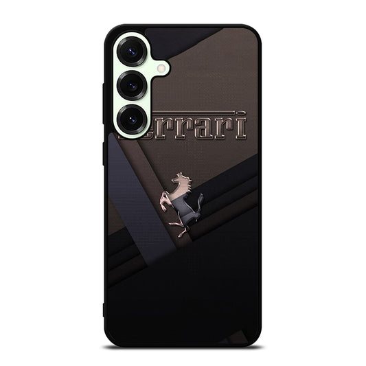 FERRARI METAL ICON Samsung Galaxy S25 Plus Case Cover