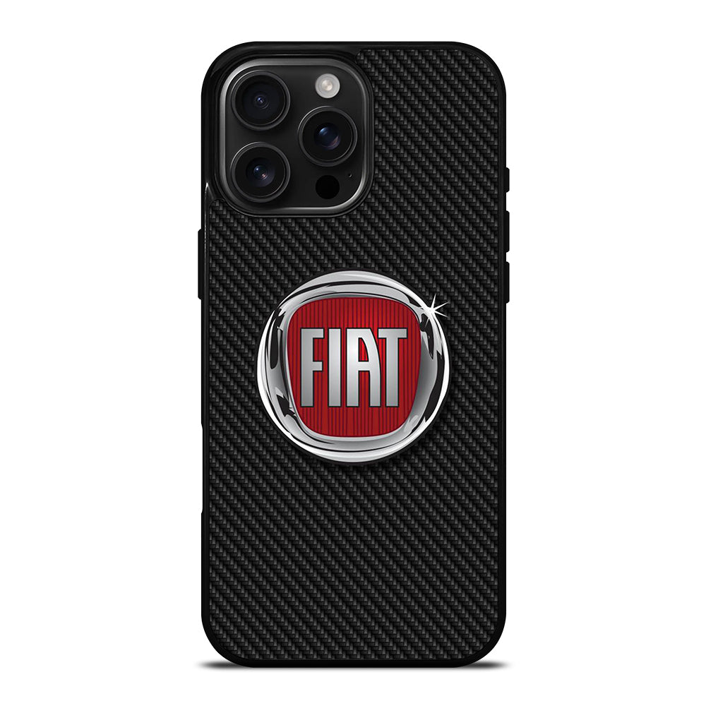 FIAT CARBON iPhone 16 Pro Max Case Cover