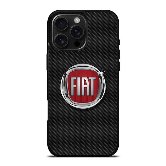 FIAT CARBON iPhone 16 Pro Max Case Cover