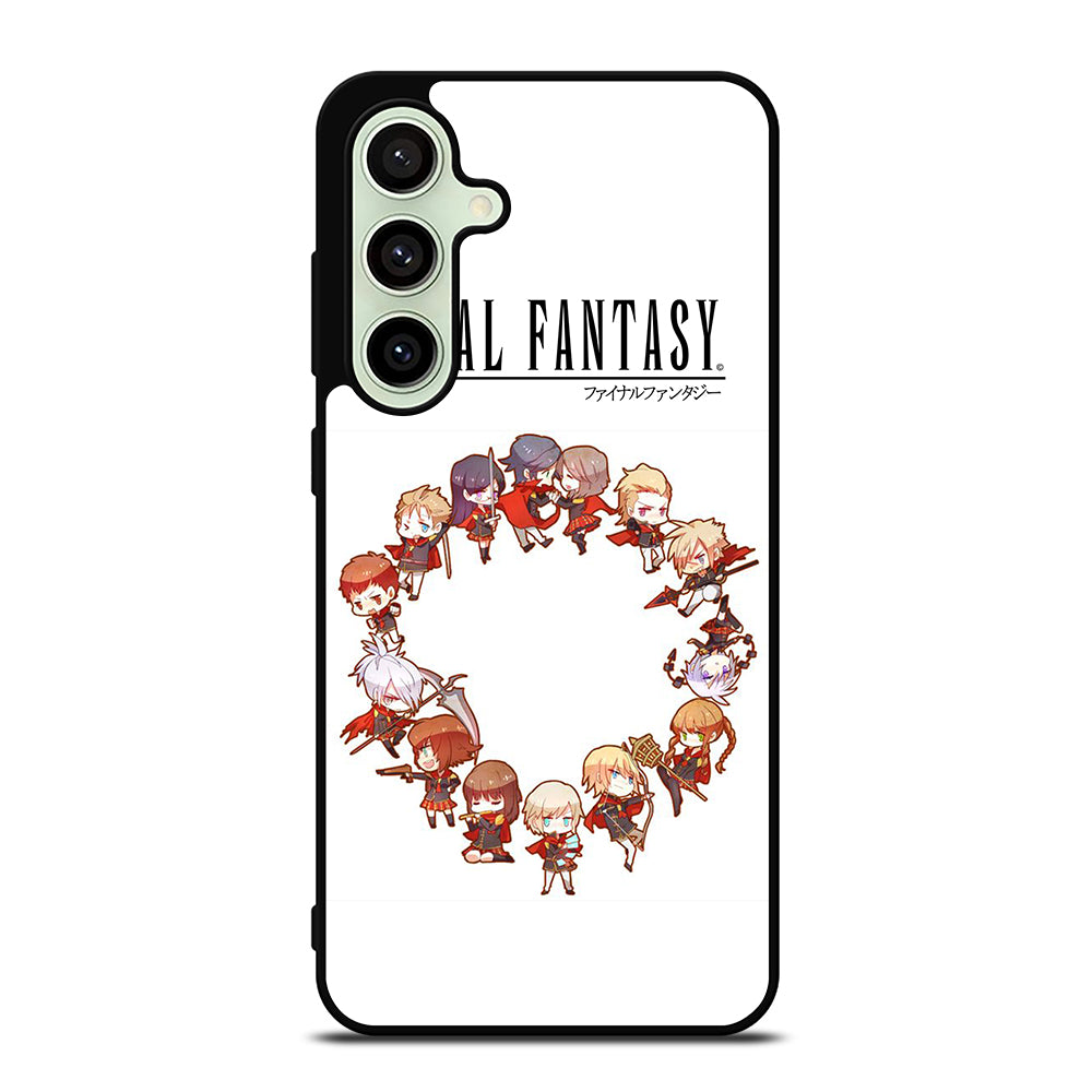 FINAL FANTASY CHIBI Samsung Galaxy S24 FE Case Cover