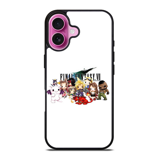 FINAL FANTASY CHIBI CHARACTER iPhone 16 Plus Case Cover