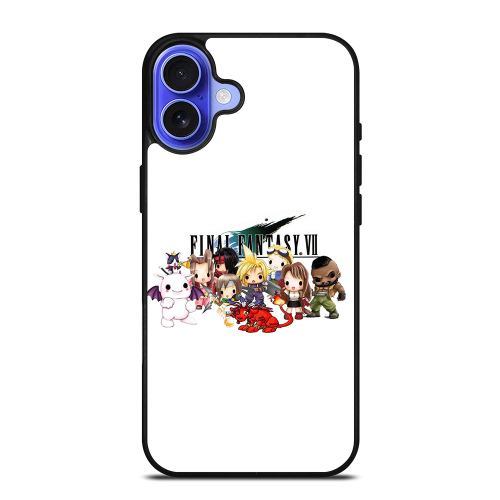 FINAL FANTASY CHIBI CHARACTER iPhone 16 Case Cover