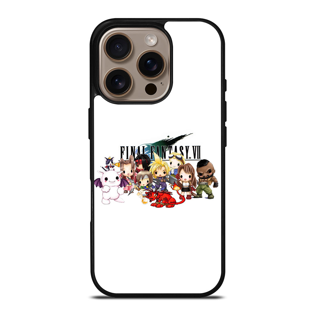 FINAL FANTASY CHIBI CHARACTER iPhone 16 Pro Case Cover