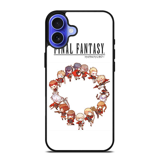 FINAL FANTASY CHIBI iPhone 16 Case Cover