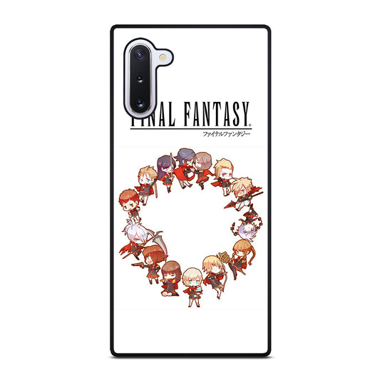 FINAL FANTASY CHIBI Samsung Galaxy Note 10 Case Cover
