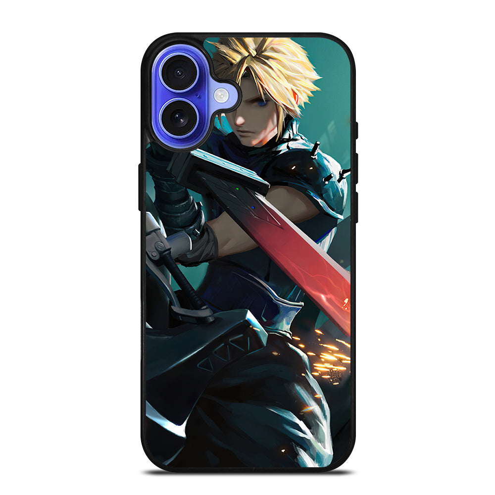 FINAL FANTASY CLOUD SWORD iPhone 16 Case Cover