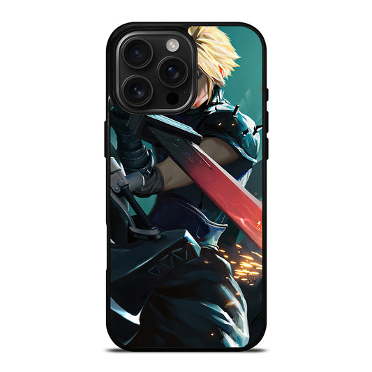 FINAL FANTASY CLOUD SWORD iPhone 16 Pro Max Case Cover