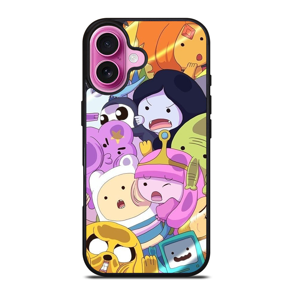 FINN AND JAKE CHARACTER iPhone 16 Plus Case Cover
