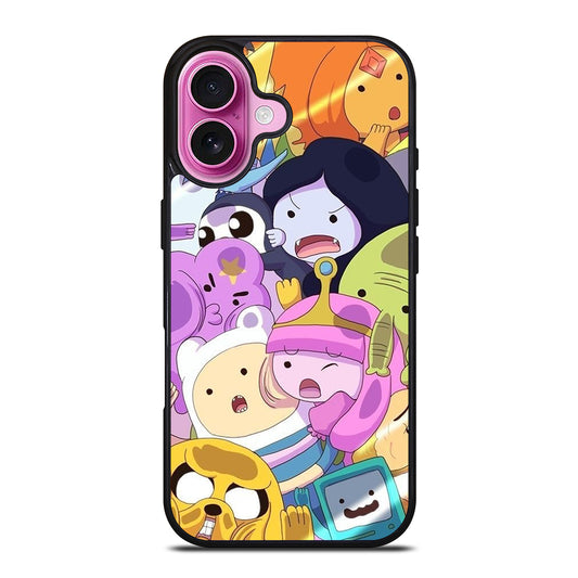 FINN AND JAKE CHARACTER iPhone 16 Plus Case Cover