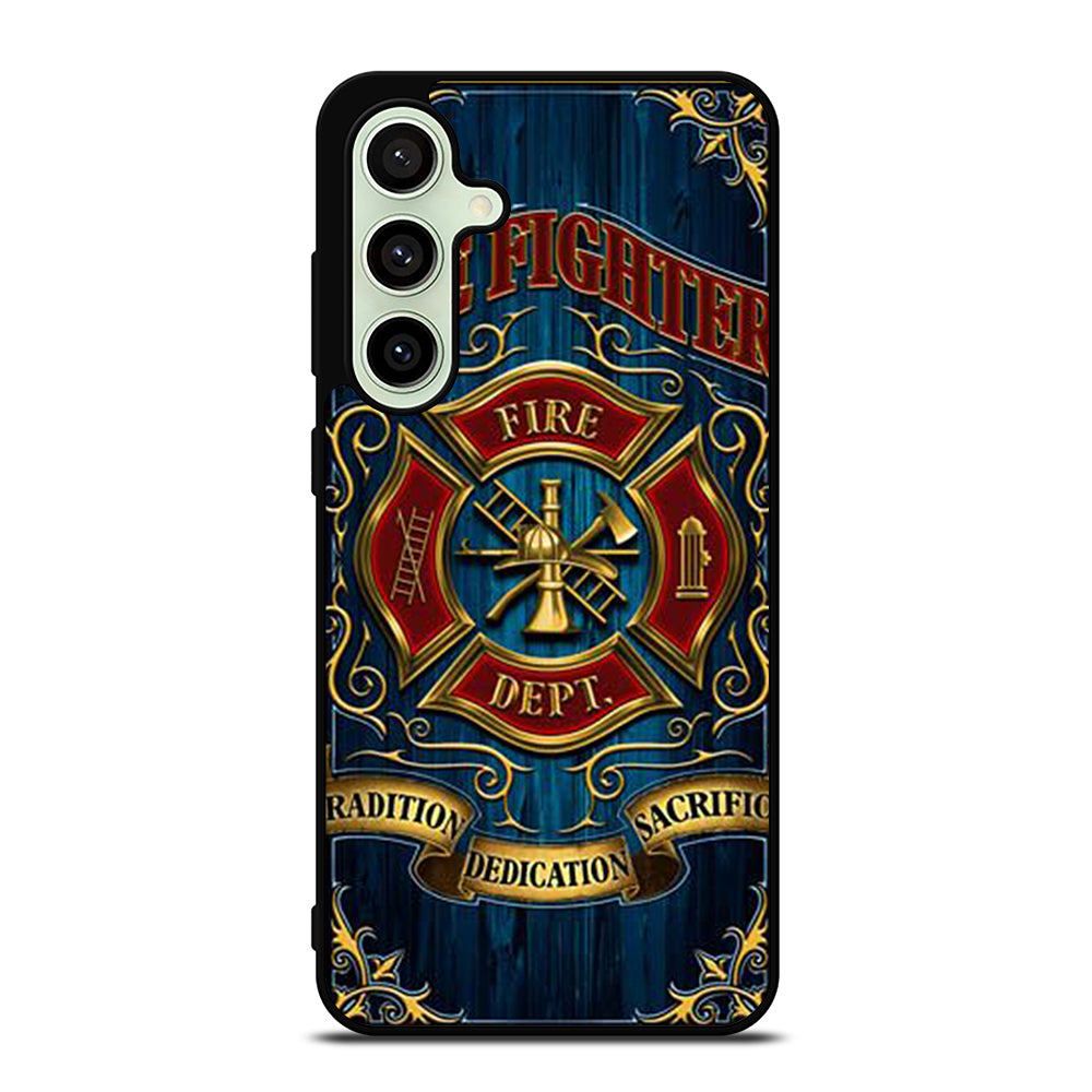 FIREFIGHTER FIREMAN ICON Samsung Galaxy S24 FE Case Cover