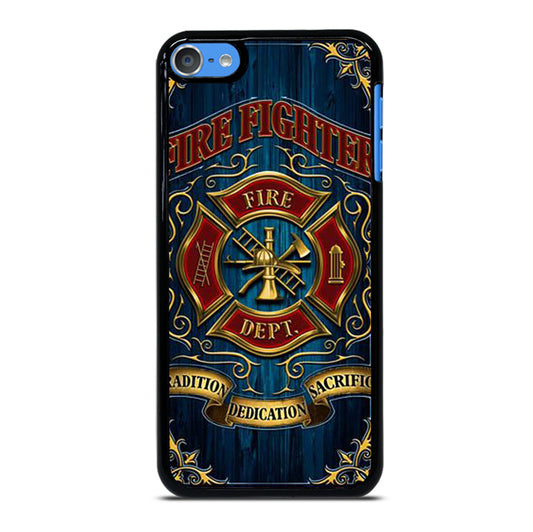 FIREFIGHTER FIREMAN ICON iPod Touch 7 Case Cover