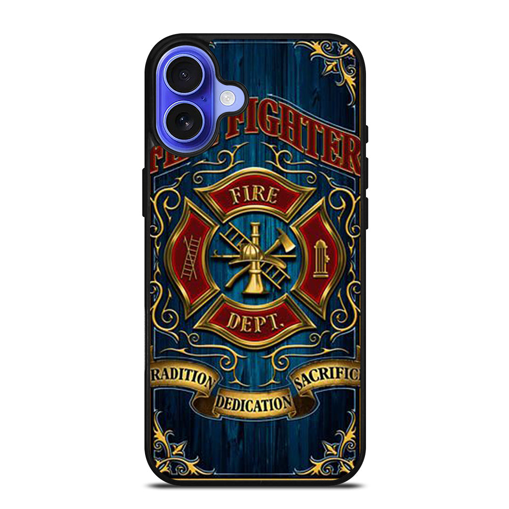 FIREFIGHTER FIREMAN ICON iPhone 16 Case Cover