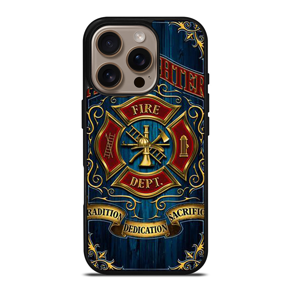 FIREFIGHTER FIREMAN ICON iPhone 16 Pro Case Cover